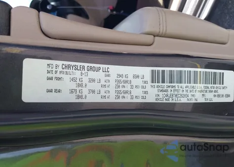 2014 Jeep Grand Cherokee Limited z USA, uszkodzony, nr VIN 1C4RJEBT0EC262034